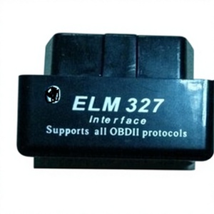 Mini ELM327 V2.1 Interfaz Bluetooth OBD2 II con CD, Negro L575 - Product Image 1