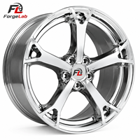 Jantes en alliage forgé sur mesure ForgeLab Chrome 17 18 19 20 pouces 5x120 5x114.3 pour Nismo V1 G35 G37 370z Infiniti Q50 G35 Q60