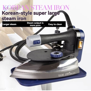 Fer à repasser industriel haute puissance pour nettoyage à sec de vêtements et rideaux, offre une chaleur efficace et rapide - Product Image 2