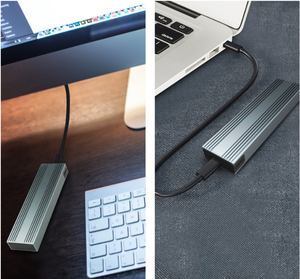 Aletsiz USB 3.2 NVME PCI-E SATA devlet sürücü harici muhafaza M.2 NVME SATA SSD muhafaza için NVME/SATA SSDs 2242/2260/2280 - Product Image 6