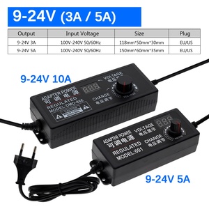 Adaptador de atenuador de 60W Adaptador de corriente ajustable Fuente de alimentación de adaptador regulado de voltaje ajustable de A 5A - Product Image 6