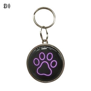 Biểu tượng tùy chỉnh/mã QR <span class=keywords><strong>RFID</strong></span> Pet Keychain ntag213 Ntag215 ntag216 kim loại cạnh Epoxy Pet ID tag - Product Image 4