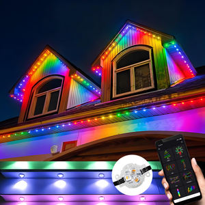 תאורת פיקסל LED חיצונית עמידה למים IP67 מסוג RGBW UCS2904 ברוחב 30 מ\\\"מ, מסלול תאורת חג המולד קבועה של SHIJI - Product Image 1