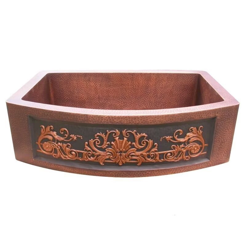 Grembiule Decorativo Stile K Lavello in Rame