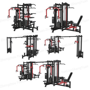 Đa chức năng phòng tập thể dục điện hệ thống Rack thép có thể điều chỉnh Smith máy và cáp chéo trạm cho đào tạo - Product Image 1