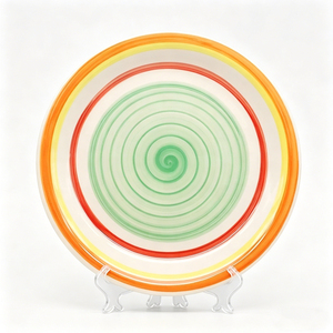 Platos de Cerámica Creativos Vintage en Colores Modernos al por Mayor, Plato de Postre de Cerámica Económico <span class=keywords><strong>para</strong></span> <span class=keywords><strong>Vajilla</strong></span> de Hotel y <span class=keywords><strong>Restaurante</strong></span> - Product Image 2