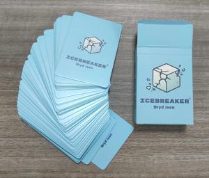 <span class=keywords><strong>Jeu</strong></span> de boisson personnalisé pour adultes avec boîte pour enterrement de vie de jeune fille, cartes de conversation pour briser la glace, vente en gros - Product Image 1