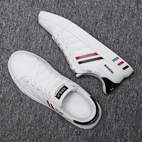 Nouvelles Baskets Imperméables Respirantes à Lacets pour Hommes, Chaussures de Sport Décontractées Tendance pour Étudiants, Idéales Hiver Printemps Automne