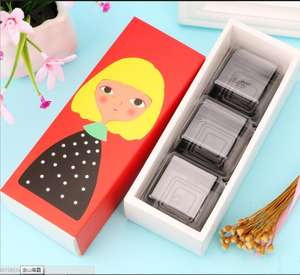 Nuovo Arrivo Delle Ragazze del fumetto Stampato Scivolo cassetto scatola di grado alimentare dessert candy biscuit scatole regalo al forno cakebox cookie di imballaggio - Product Image 3