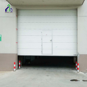 Factory Direct 40mm Thick Windproof Workshop Sliding <strong>Door</strong> Electric Lifting Rolling <strong>Back</strong> Industrial Overhead Sectional <strong>Door</strong> - Product Image 4