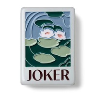 Nouvelles Tuiles de Mahjong Américaines Thème Jardin Monet 3 couches 2026 – Tuiles Vertes Peintes pour l'Art du Jeu