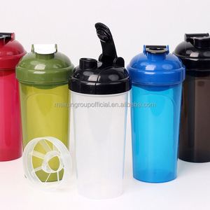 Popular Small Glitter PP Tritan Classic Sublimation Eco-Friendly Outdoor Sports Bubble Tea <b>Shaker</b> Cup OEM Private Label Custom - Product Image 4