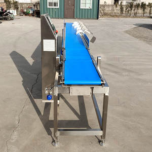 Machine automatique de tri de poids d'écrevisses de crevettes banane fruits légumes mini équipement de tri de poisson de classement de pommes de terre - Product Image 5