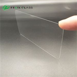 Ultra Thin Chemical Tempered 0.33mm <b>Glass</b> <b>Sheet</b> for Display Screen Industrial Solar Use High Light Transmittance - Product Image 6