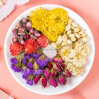 Tisane chinoise aux fleurs et aux herbes en gros : Chèvrefeuille, Goji, Herbes comestibles naturelles, Certifiée HACCP, Boisson naturelle saine et faible en gras