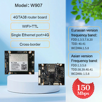 Módulo Router LTE Mini con WiFi 4G, LAN, USB, TTL, Soporte DMZ, Redirección de Puerto, Compatible con Comandos AT para CCTV/IOT/Máquinas Expendedoras