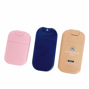 Venta al por mayor de botellas de plástico PP portátiles de 15 ml, 20 ml y 30 ml para desinfectante de manos, perfumes de bolsillo y atomizadores tipo tarjeta de crédito. - Product Image 5