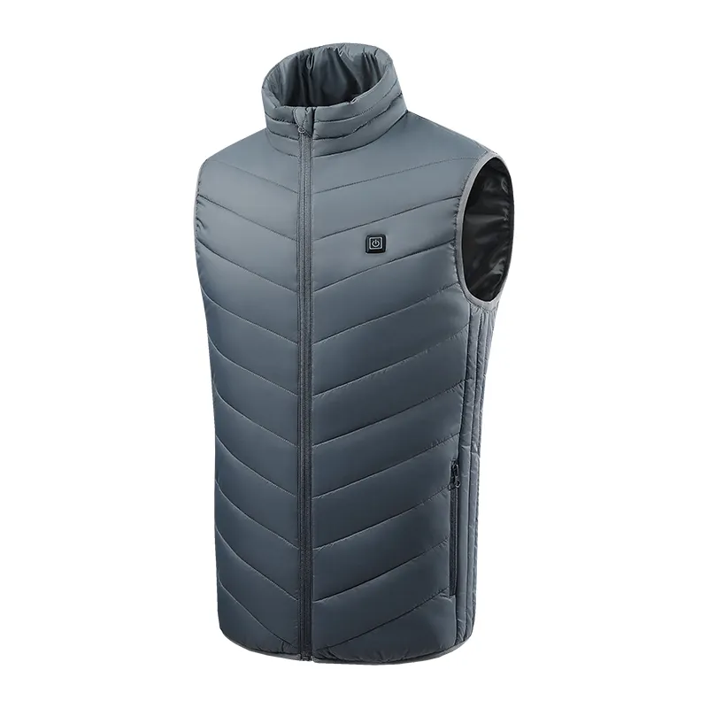 Gilet invernale caldo USB ricaricabile gilet riscaldato per uomo giacca riscaldata intelligente batteria non inclusa OEM di alta qualità all'aperto caldo