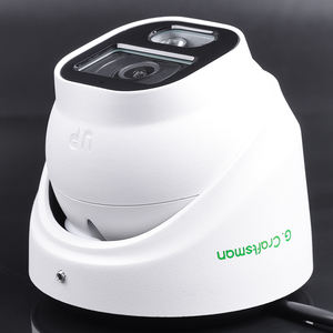 Micrófono de cámara de visión nocturna de seguridad POE, torreta Domo IP a prueba de vandalismo para exteriores, resistente al agua, Gcraftsman, de 5MP, RTS - Product Image 3