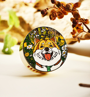 Dessin animé mignon animal chien en forme de gros personnalisé luxe voiture roseau parfum parfum désodorisant bouteilles roseaux diffuseur ensembles