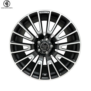 Customize New Multi-Spoke Black Finish Forged Aluminum Alloy <b>Wheels</b> 20-24 Inch for for Mercedes for G Class W463A G63 AMG Car - Product Image 1