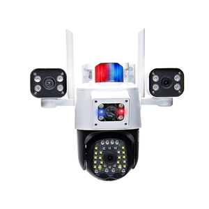 Okam 12MP ngoài trời 4 ống kính giám sát <span class=keywords><strong>IP</strong></span> <span class=keywords><strong>camera</strong></span> 4G Thẻ Sim PTZ ai phát hiện khuôn mặt CCTV <span class=keywords><strong>Camera</strong></span> An Ninh CMOS mạng Máy ảnh - Product Image 1