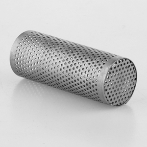 กระบอกกรองของเหลวอุตสาหกรรมตาข่ายโลหะเจาะรู304สแตนเลส316 - Product Image 4