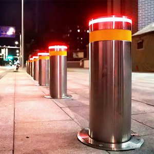 Заводская цена на автоматические гидравлические выдвижные болларды из нержавеющей стали 304 для парковочного оборудования - Product Image 1