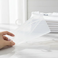 Sacs d'emballage en plastique à fermeture éclair avec logo imprimé givré personnalisé pour vêtements, sacs en plastique à fermeture éclair pour emballer des t-shirts