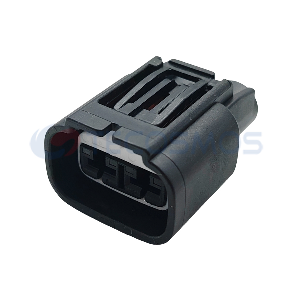 Waterproof Copper Wire Harness Fan Plug for Car 2-Pin Female IP66 Nylon ABS Housing 7287-0179-30