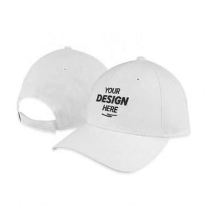 Customized 6-Panel Cotton Baseball Caps Sports Embroidery Constructed <b>Hat</b> with Letter Pattern - Product Image 1