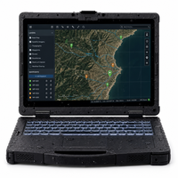 Portátil Robusto con IA de 15.6 Pulgadas, AMD Ryzen AI Max+ 395, Windows 11, 1000nits, 64GB, 1TB SSD, Intercambiable en Caliente, Batería de 12710mAh, PC Industrial
