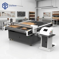 Yuchon 1625A Automatische Transportband Kunstleer Meerlaags Mes Snijplotter met Pneumatisch Mes