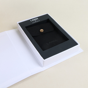 Custom Logo <b>White</b> Lager Premium Present Packaging Rigid Cardboard Paper Keychain Pen Notebook Gift <b>Box</b> Set With Magnetic Lid - Product Image 3