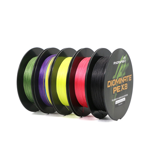 Wholesale 300m and 500m Sea Fishing PE Braided Line 4 Strand 8 Stand Colorful Braided Fishing Line With Best Price