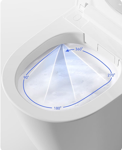 Inodoro Inteligente <span class=keywords><strong>de</strong></span> Alta Gama, Inodoro <span class=keywords><strong>de</strong></span> Cerámica con Bidé Inteligente, Inodoro Automático Montado en la Pared, Inodoro Inteligente Colgante para Baño - Product Image 4
