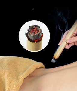 50:1//18*200mm//15 pièces Bâtons de moxibustion dorés, <span class=keywords><strong>laine</strong></span> de moxibustion dorée vieillie, bâton de moxibustion naturel de haute pureté, moxibustion <span class=keywords><strong>pure</strong></span> à base d'armoise, rouleau pour usage domestique - Product Image 2