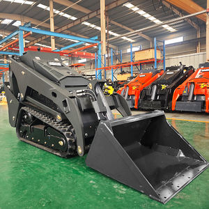 Euro 5 Uzun Ömürlü V1000 Mini Skid Steer Yükleyici Düşük Gürültülü Kubota Ön Uçlu Dizel Yükleyiciler Çiftlikler ve Bahçeler İçin Uygundur - Product Image 4