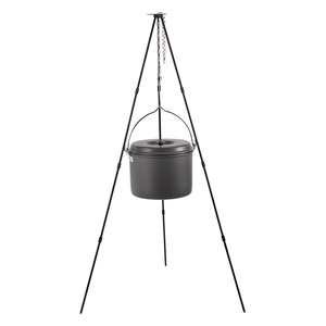 Cooking Portable Barbecue <span class=keywords><strong>Camping</strong></span> Pot Outdoor <span class=keywords><strong>Camping</strong></span> Aluminum Hanging Pot - Product Image 5