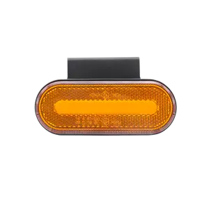 Trailer Side Marker Lights LED 12V/24V Universal Indicator of Position Lamps LED Front Rear Lights with Orange Amber