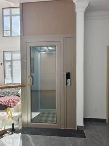 Ascensore Residenziale Contemporaneo a 2-3 Fermate, Elevatore Idraulico Personalizzato <span class=keywords><strong>per</strong></span> Appartamenti - Product Image 2