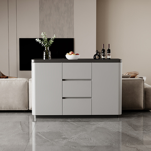 Buffets modernes de luxe en bois massif avec dessus surélevé pour la maison de campagne, le bar et la salle à manger - Product Image 3