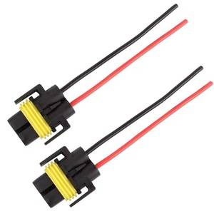 AUTO Lamp Holder Headlight adapter Auto <b>Wire</b> Harnesses and <b>Electrical</b> Components Auto Connectors Fit Fog Lamp H8 H9 H11 - Product Image 1
