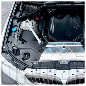 Kit de fixation de capot avant OiOMOTORS avec boulons et écrous pour <span class=keywords><strong>BMW</strong></span> F97 X3M F98 X4M G01 <span class=keywords><strong>X3</strong></span> G02 X4 - Product Image 4