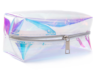 Women Holographic Colorful <b>Makeup</b> Bag Large Capacity Cosmetic <b>Storage</b> Organizer <b>for</b> Travel - Product Image 4