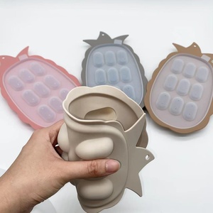 <span class=keywords><strong>Bac</strong></span> à glace en silicone sans BPA pour bébé et bambin avec couvercle pour <span class=keywords><strong>lait</strong></span> <span class=keywords><strong>maternel</strong></span> moule à sucettes de dentition - Product Image 5