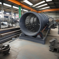 Kvit Kreisförmiges Vibrationssieb für Erzverarbeitung Stahltrommel-Kernsieb Vibratormotor/Motor/SPS-Komponenten 110V/220V/380V