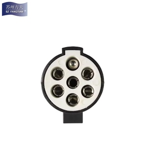 Thiết kế mới giá bán buôn ISO 3731 FT-012F-S <span class=keywords><strong>Trailer</strong></span> <span class=keywords><strong>Adapter</strong></span> Phích cắm S Loại 7 Pin <span class=keywords><strong>Trailer</strong></span> kết nối 24V 12V <span class=keywords><strong>Trailer</strong></span> cắm - Product Image 2