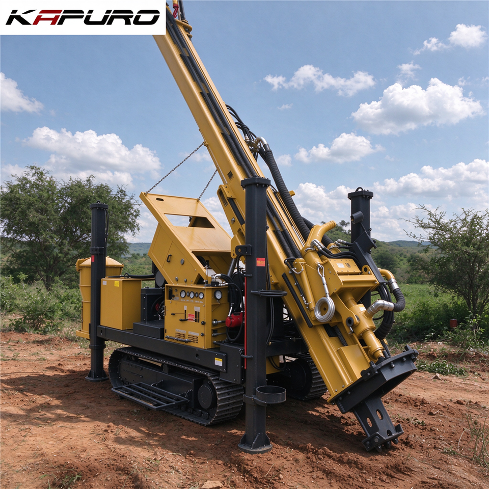Sample Drill Rigs KPC-400 RC Drilling Rig 400m Depth 350mm Diameter Geological ...