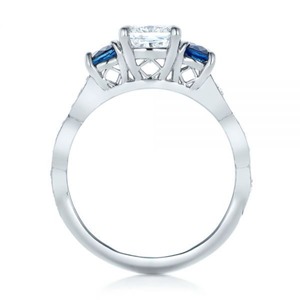 Anello da donna con zirconi bicolore, stile coreano creativo, regalo per fidanzamento, gioielli per feste quotidiane - Product Image 2